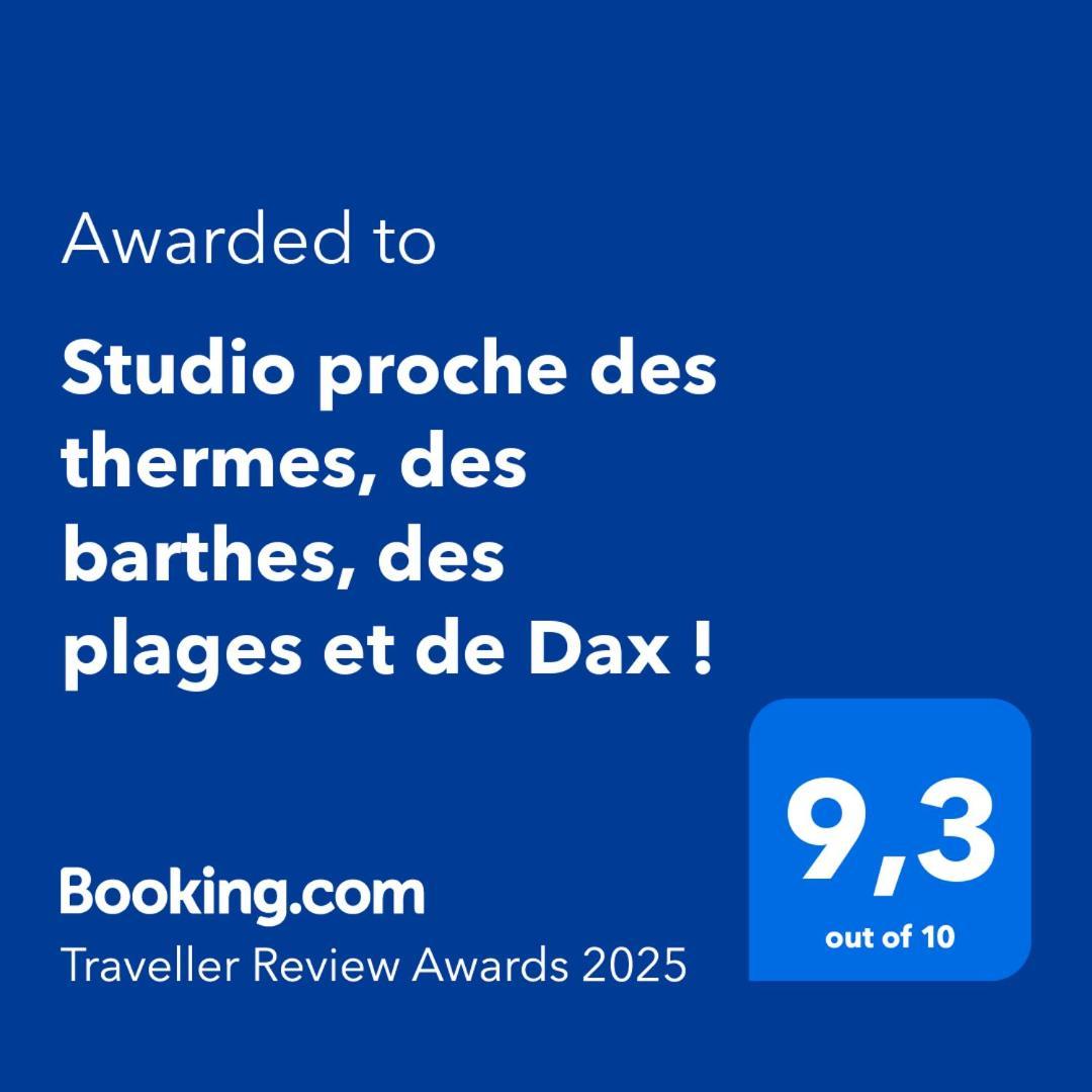 Studio Proche Des Thermes, Des Barthes, Des Plages Et De Dax ! Lägenhet Saubusse Exteriör bild